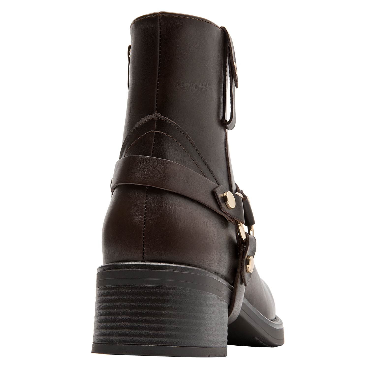 BOTIN CASUAL MUJER POLLINI - POM0223 | MARRON OSCURO - 3