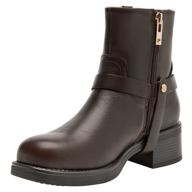 BOTIN CASUAL MUJER POLLINI - POM0223 | MARRON OSCURO - 5