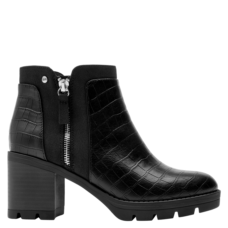 BOTIN TACO CUADRADO MUJER BRUNO ROSSI - BRM0364 | MARRON - 7