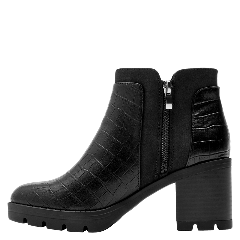 BOTIN TACO CUADRADO MUJER BRUNO ROSSI - BRM0364 | MARRON - 9