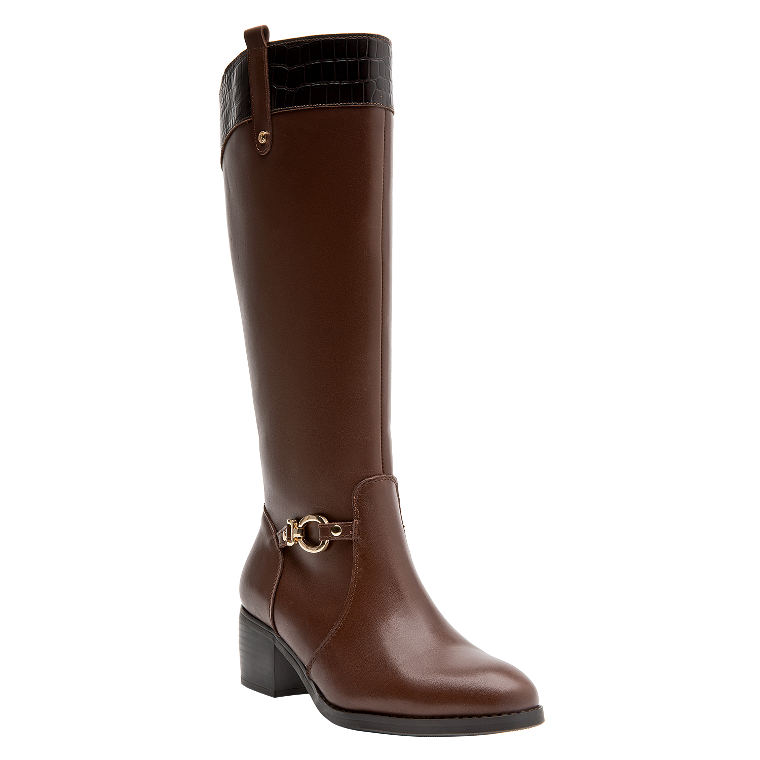 BOTA CASUAL MUJER POLLINI - POM0241 | MARRON - 2