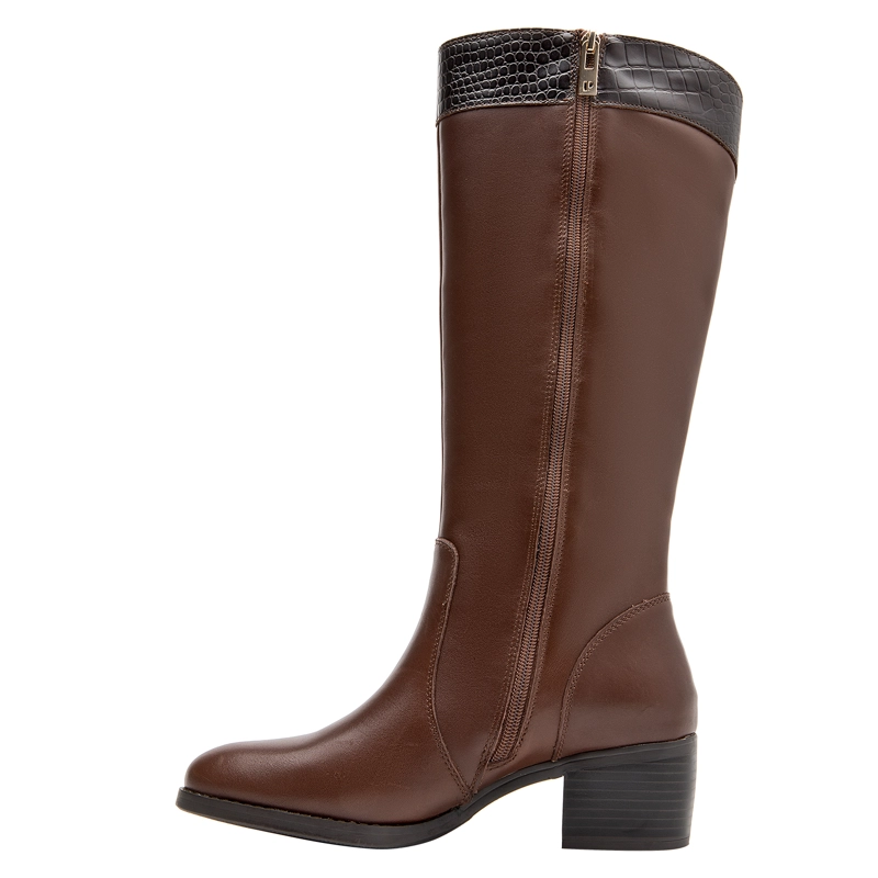 BOTA CASUAL MUJER POLLINI - POM0241 | MARRON - 4