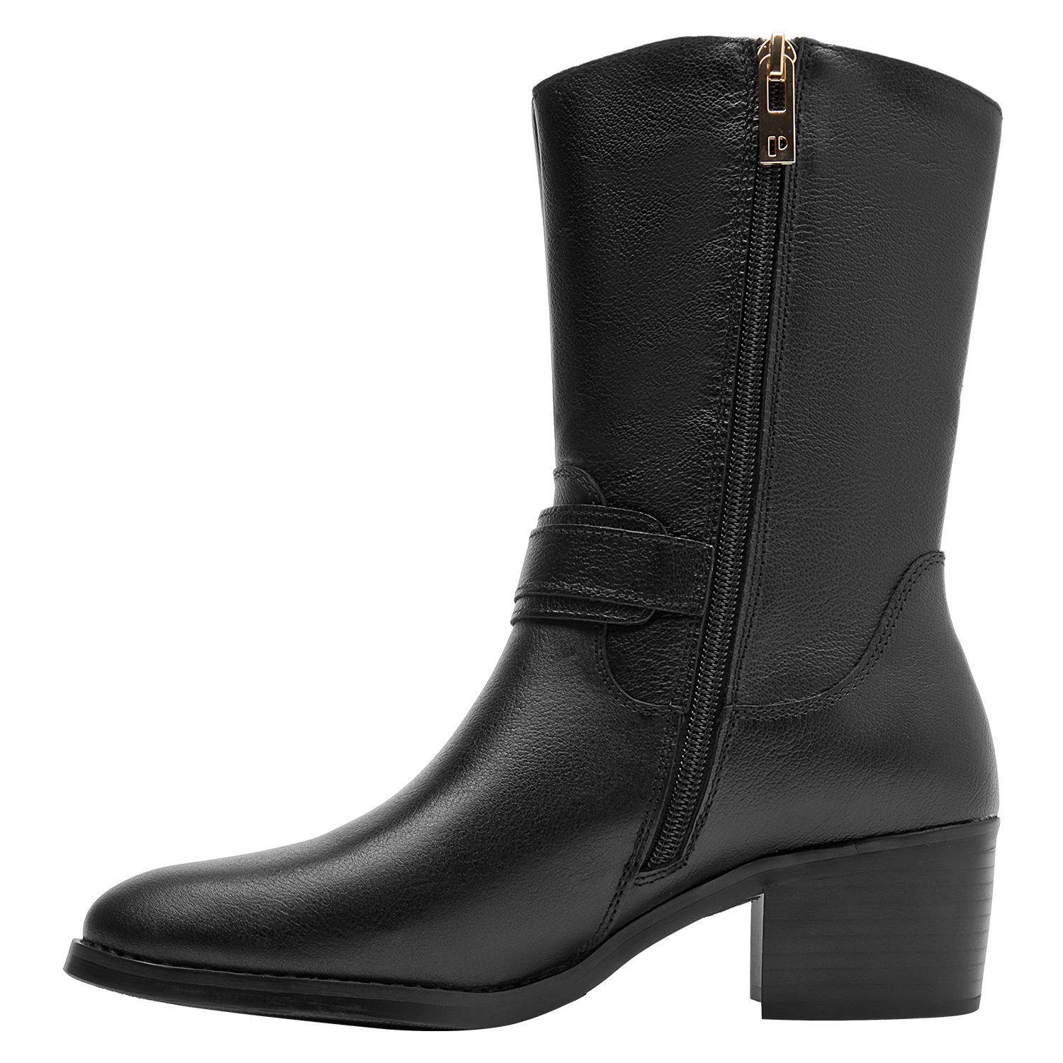 BOTA CASUAL MUJER POLLINI - POM0240 | NEGRO - 4