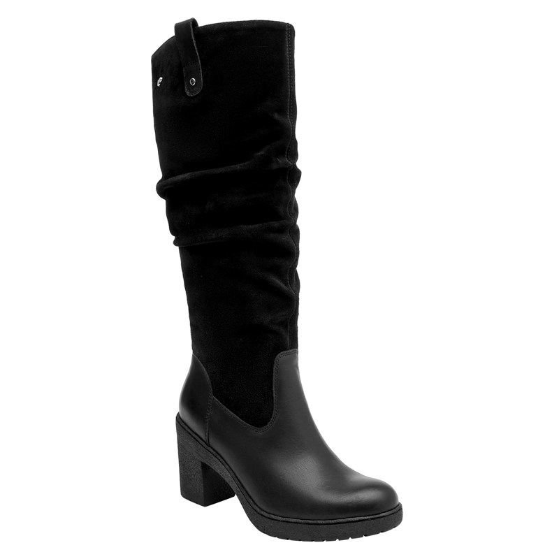 BOTA CUERO CASUAL MUJER 16 HRS - 16M0235 | NEGRO - 2
