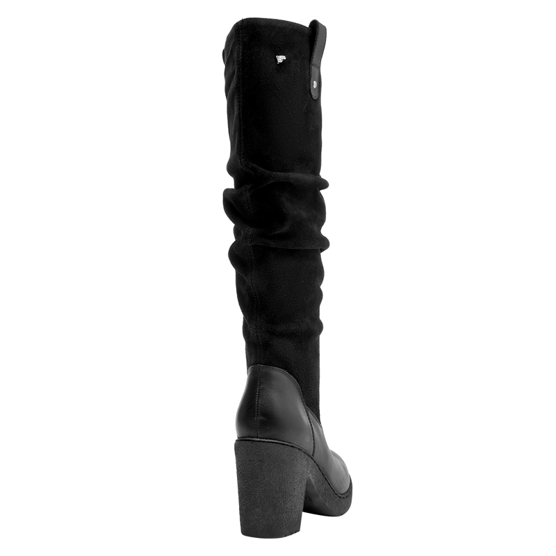 BOTA CUERO CASUAL MUJER 16 HRS - 16M0235 | NEGRO - 3