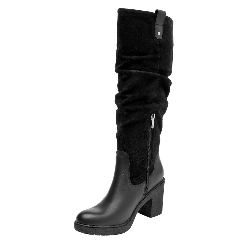 BOTA CUERO CASUAL MUJER 16 HRS - 16M0235 | NEGRO - 5