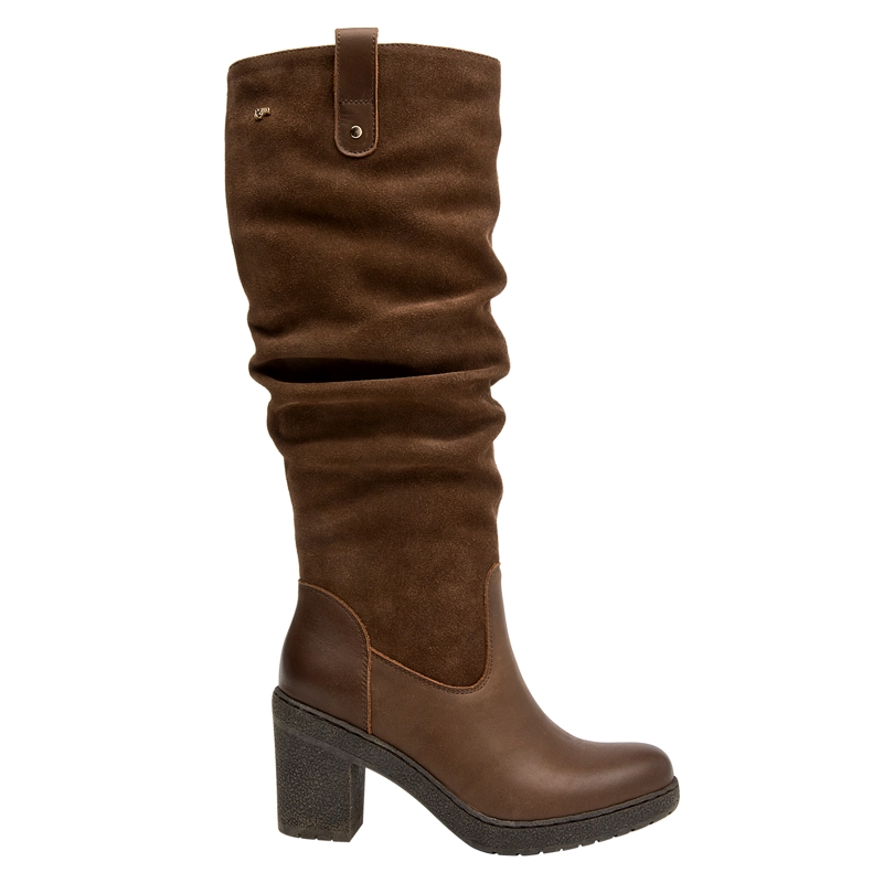 BOTA CUERO CASUAL MUJER 16 HRS - 16M0235 | NEGRO - 7