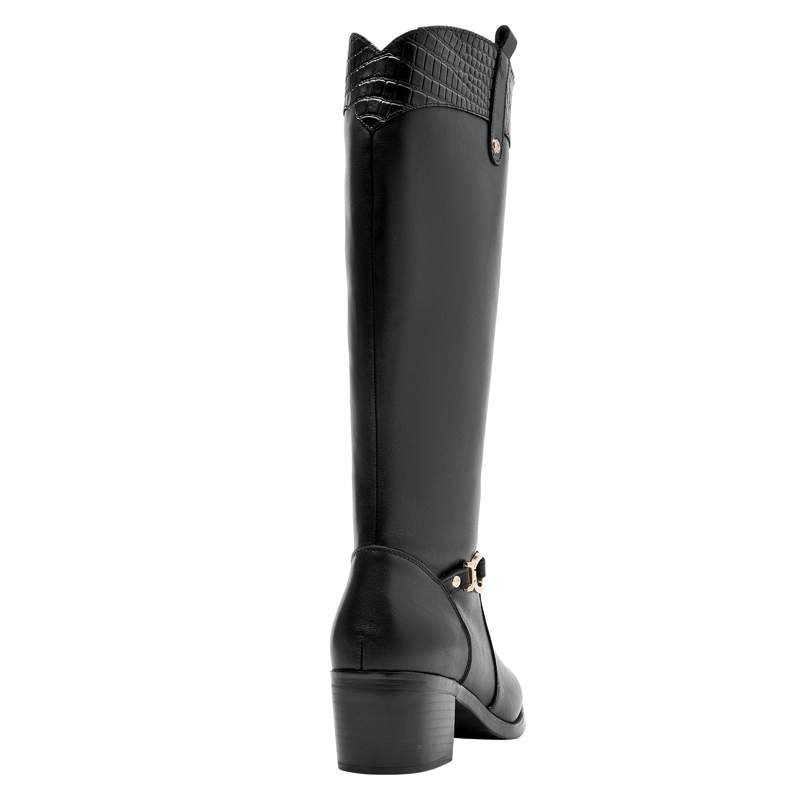 BOTA CASUAL MUJER POLLINI - POM0241 | NEGRO - 3
