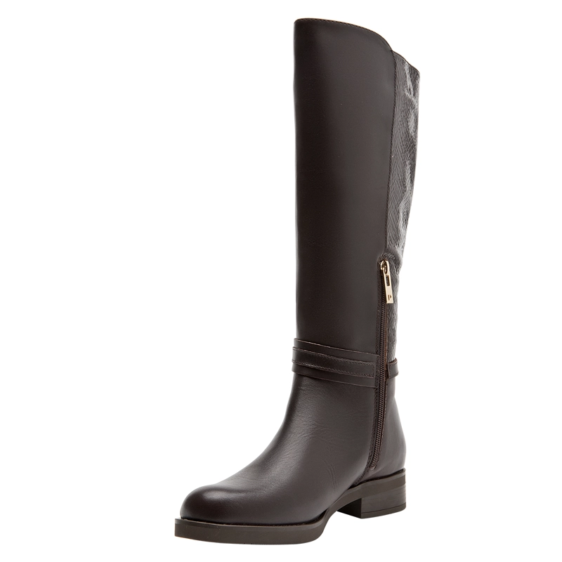 BOTA CASUAL MUJER POLLINI - POM0189 | MARRON OSCURO - 5