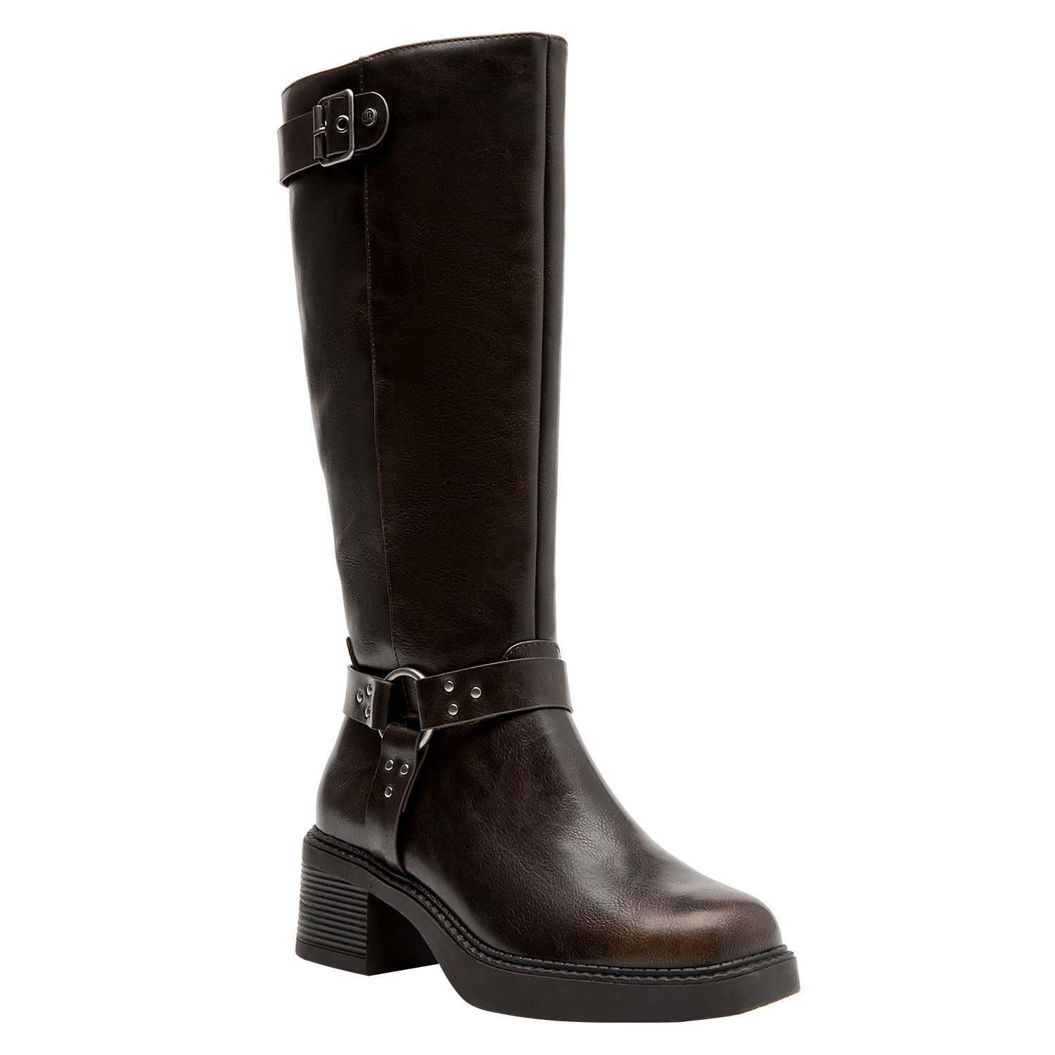 BOTA CASUAL MUJER BRUNO ROSSI - BRM0365 | MARRON - 2