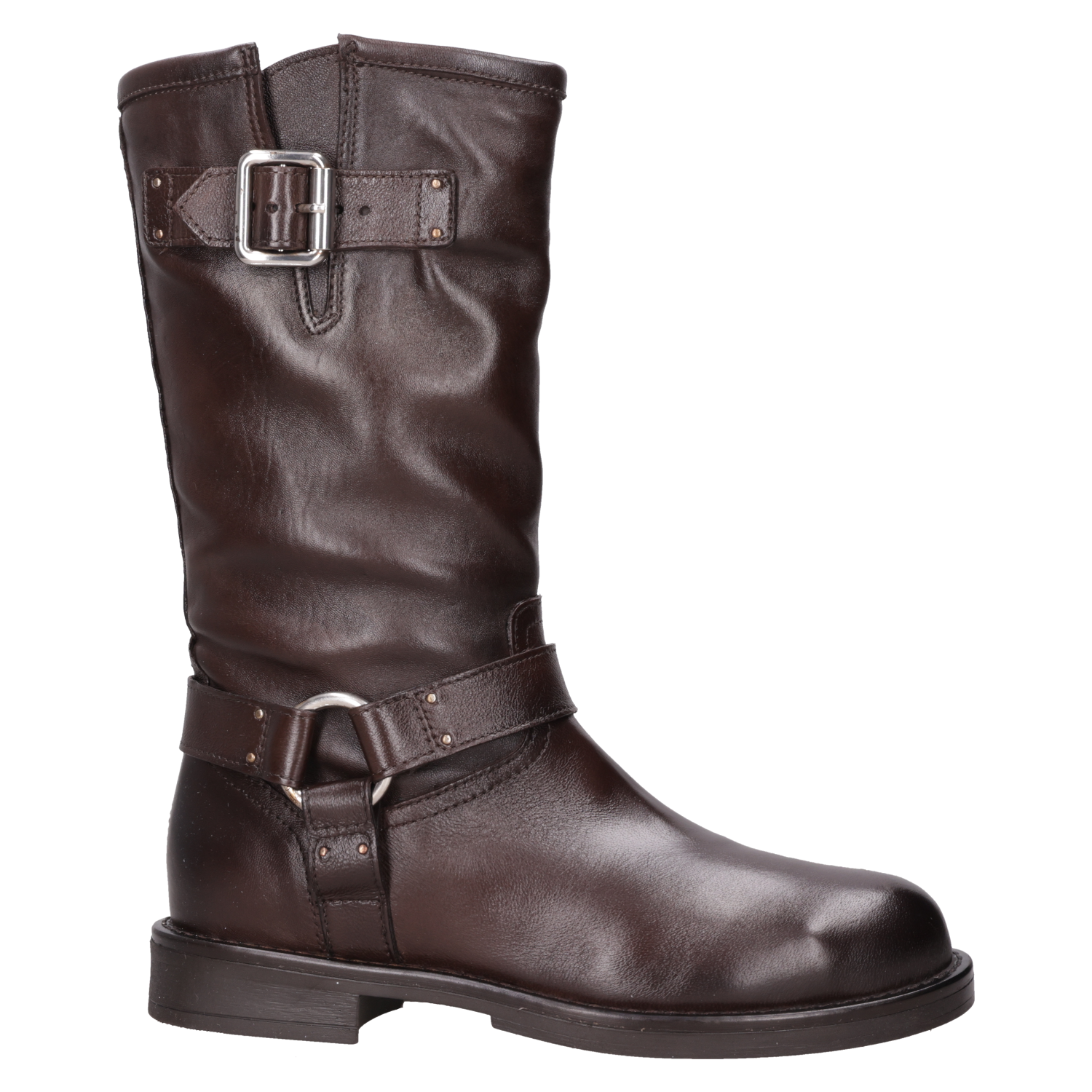 BOTA CASUAL MUJER MJUS - MJM0010 | MARRON OSCURO - 1