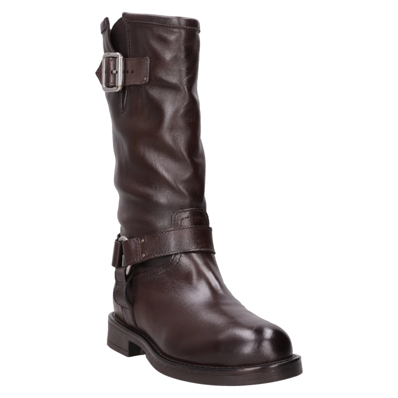 BOTA CASUAL MUJER MJUS - MJM0010 | MARRON OSCURO - 2