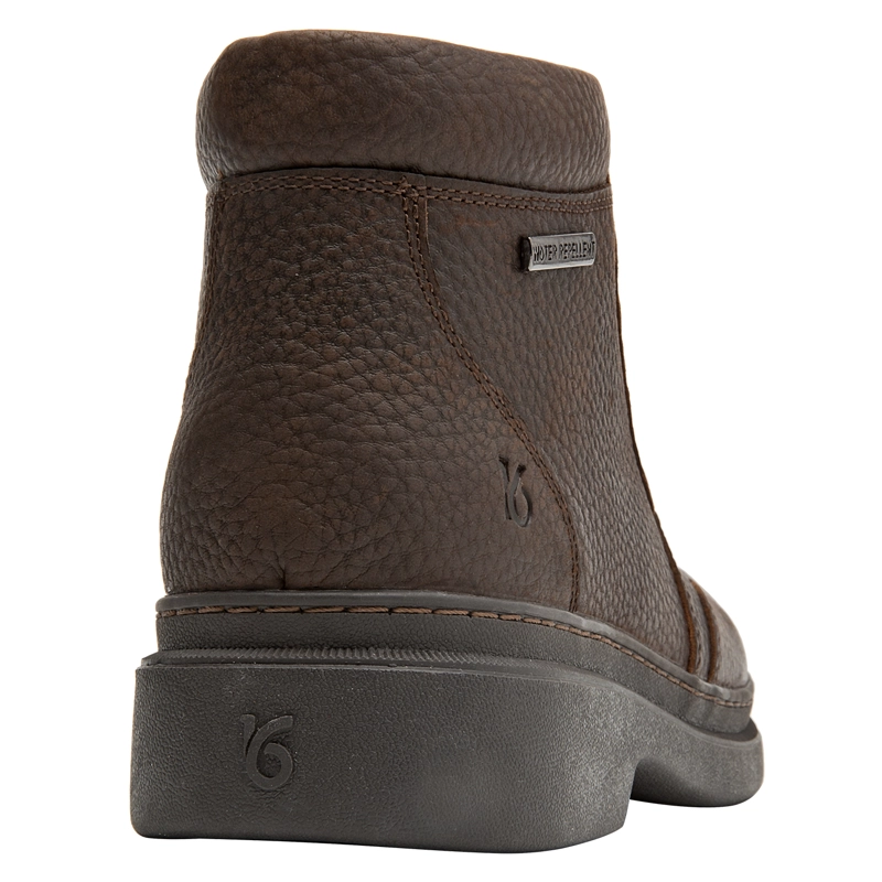 BOTIN CUERO CASUAL HOMBRE 16 HRS - 16H0092 | NEGRO - 8