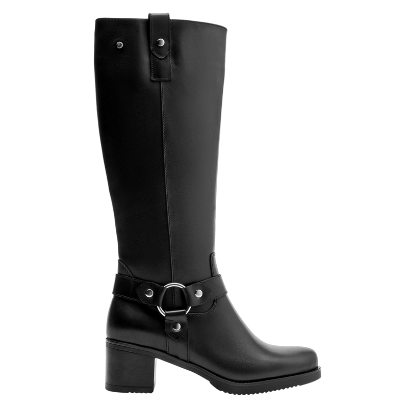 BOTA CASUAL MUJER POLLINI - POM0158 | NEGRO - 1