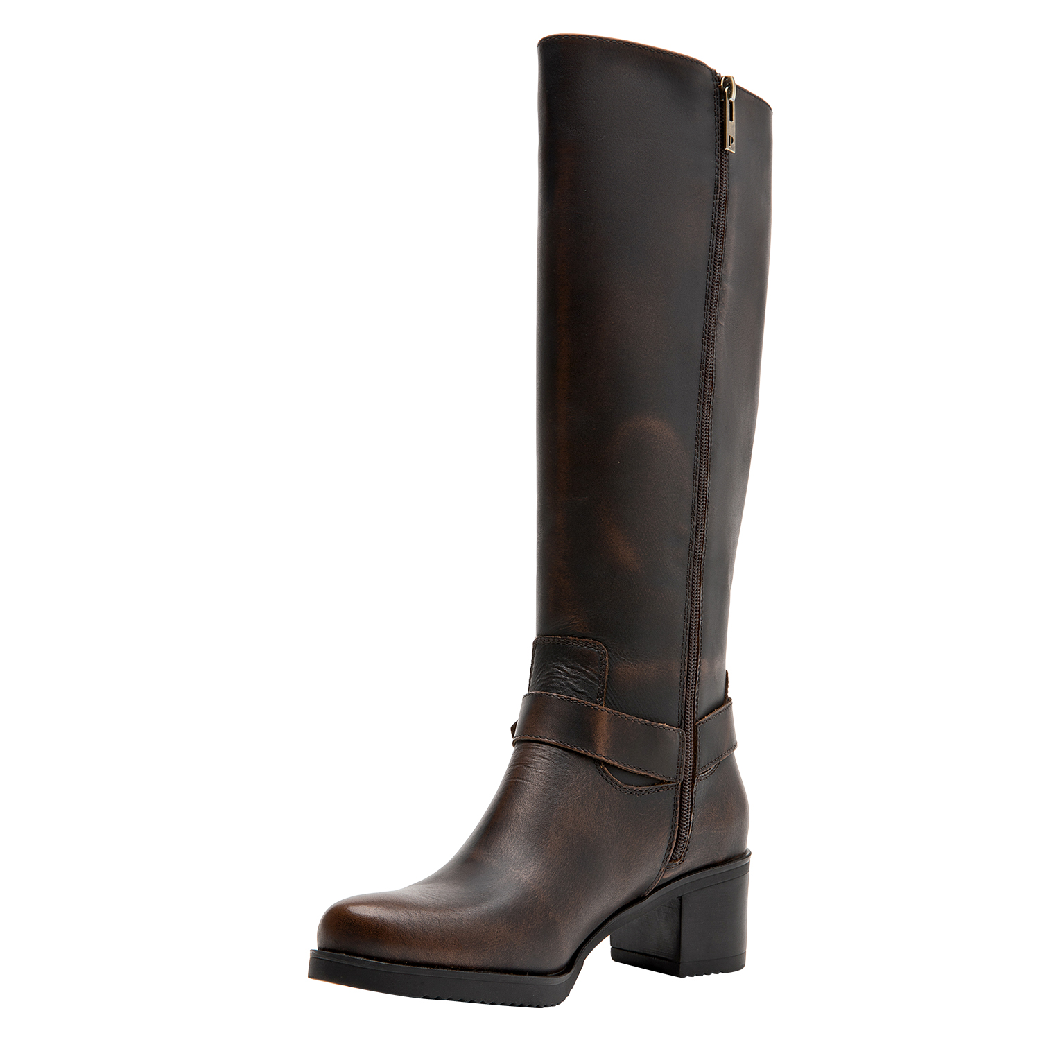 BOTA CASUAL MUJER POLLINI - POM0158 | MARRON OSCURO - 5