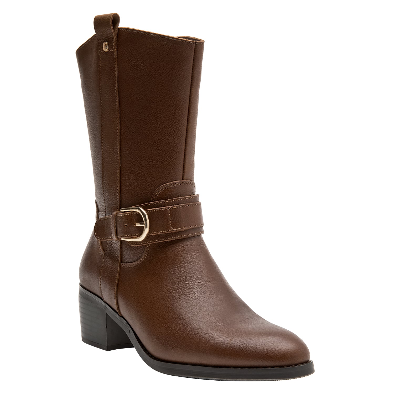 BOTA CASUAL MUJER POLLINI - POM0240 | MARRON - 2