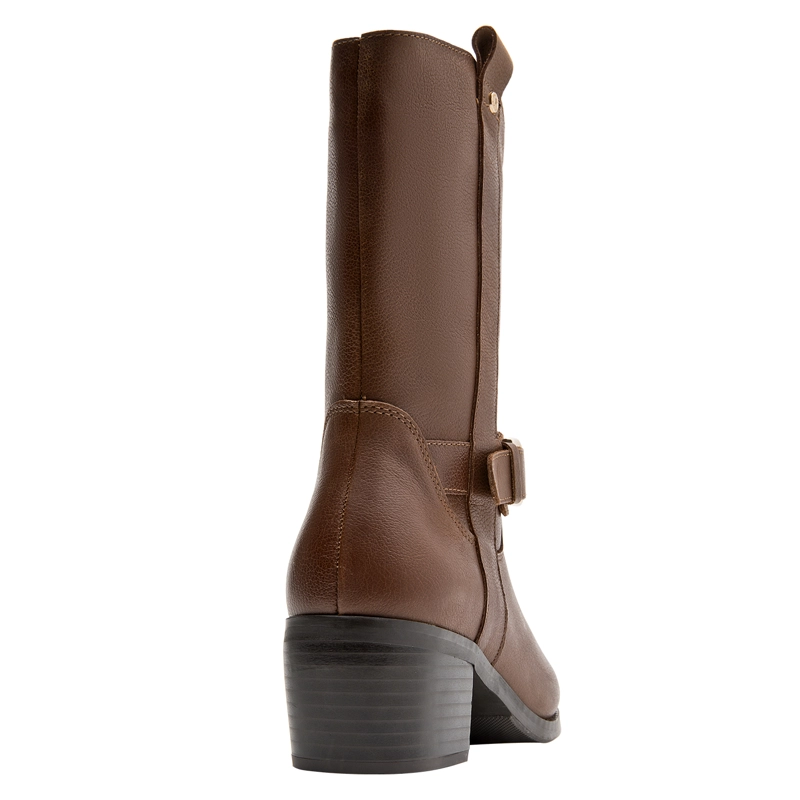 BOTA CASUAL MUJER POLLINI - POM0240 | MARRON - 3