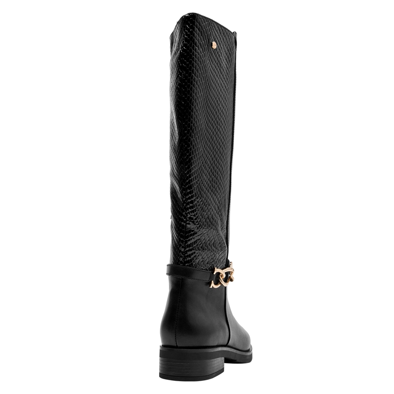 BOTA CASUAL MUJER POLLINI - POM0189 | NEGRO - 3
