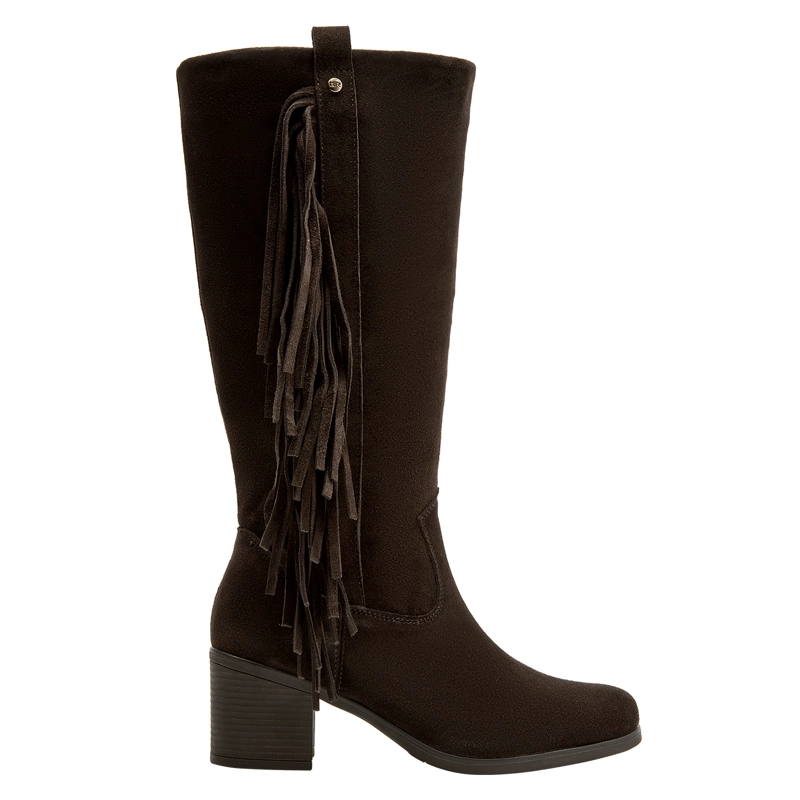 BOTA CASUAL MUJER BRUNO ROSSI - BRM0270 | MARRON OSCURO - 2