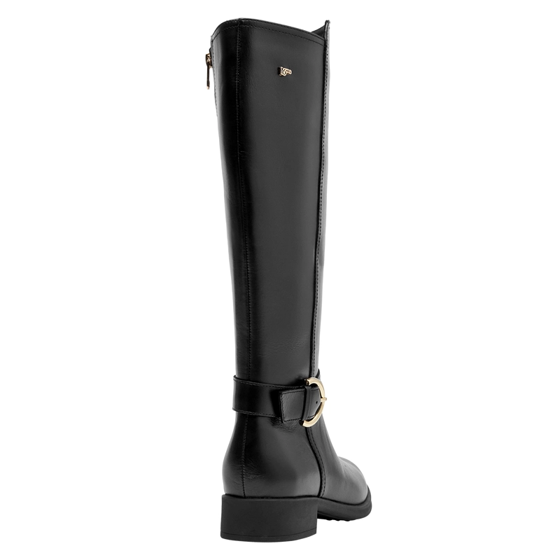 BOTA CUERO MUJER 16 HRS - 16M0289 | NEGRO - 8
