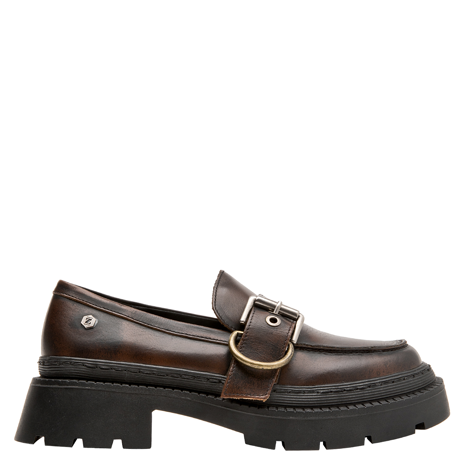 MOCASIN CASUAL MUJER ZAPPA - ZAM0128 | MARRON OSCURO - 1