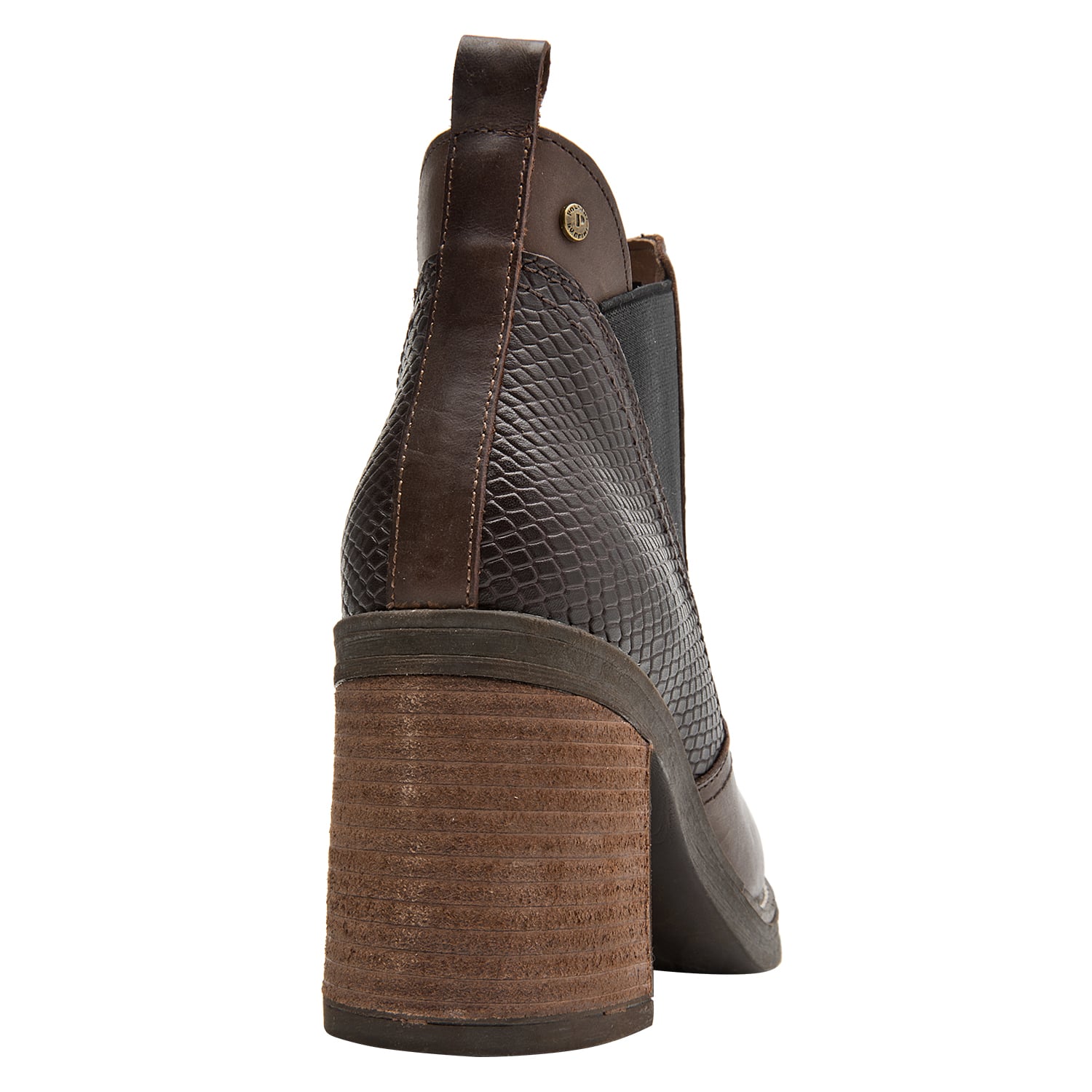 BOTIN CASUAL MUJER POLLINI - POM0250 | MARRON OSCURO - 3