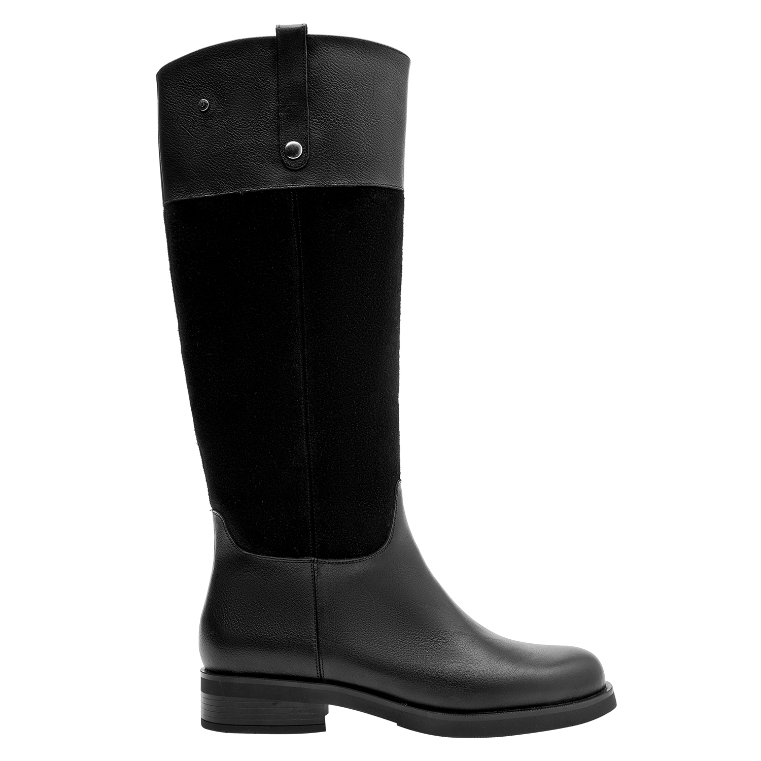BOTA CASUAL MUJER POLLINI - POM0187 | NEGRO - 1