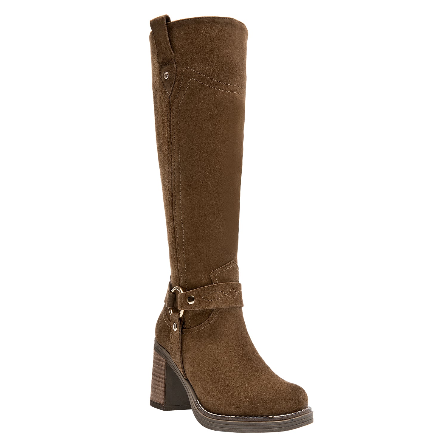 BOTA CASUAL MUJER POLLINI - POM0169 | MARRON CLARO - 2