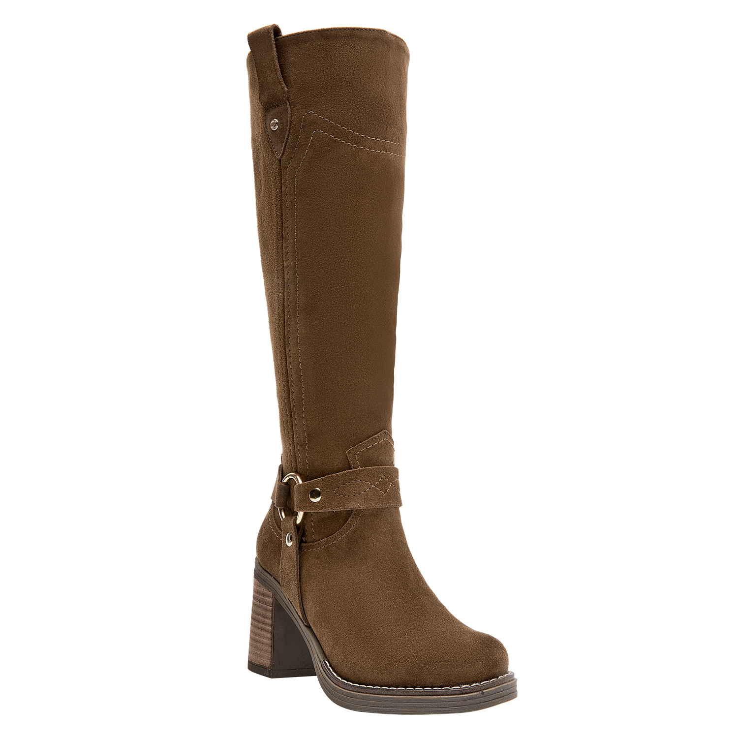 BOTA CASUAL MUJER POLLINI - POM0169 | MARRON CLARO - 2