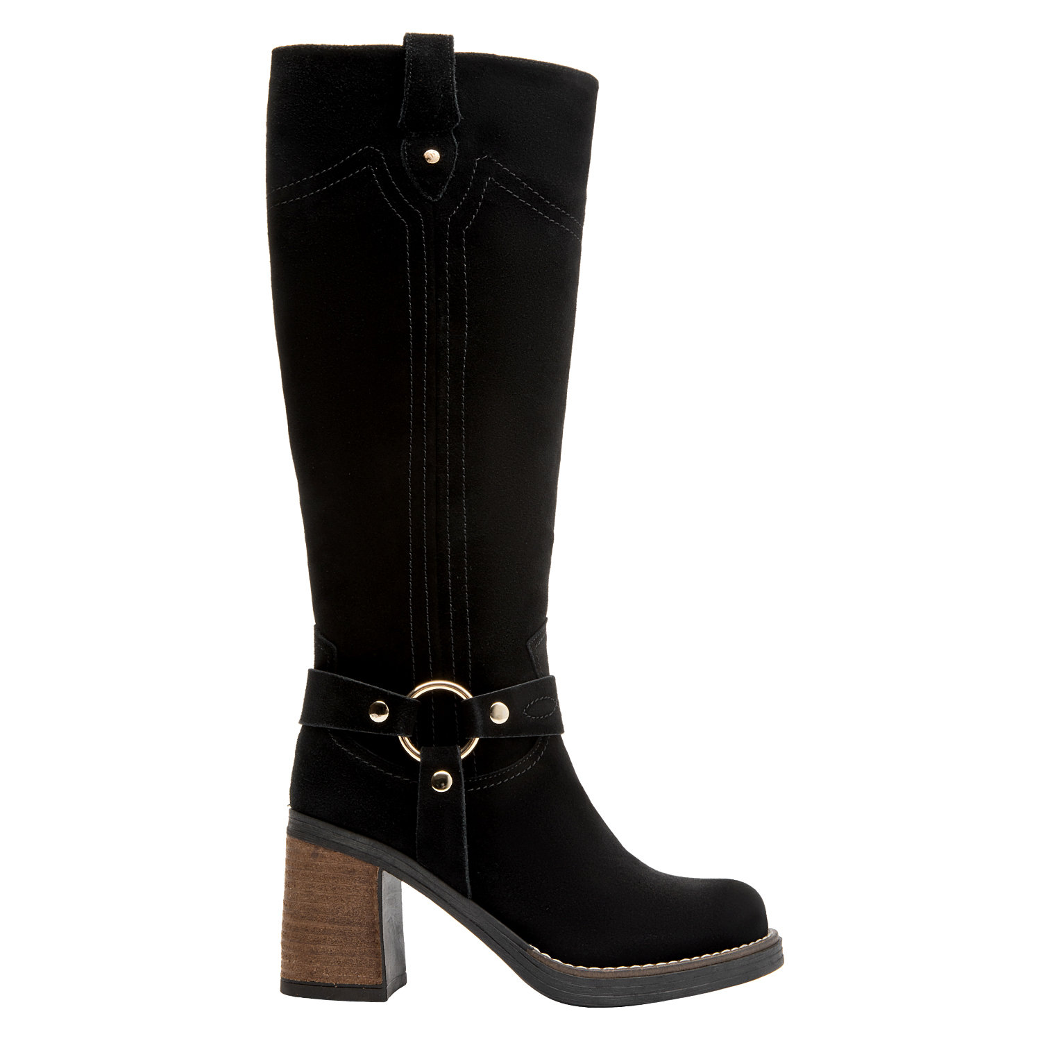 BOTA CASUAL MUJER POLLINI - POM0169 | NEGRO - 1