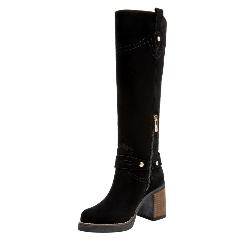 BOTA CASUAL MUJER POLLINI - POM0169 | NEGRO - 5