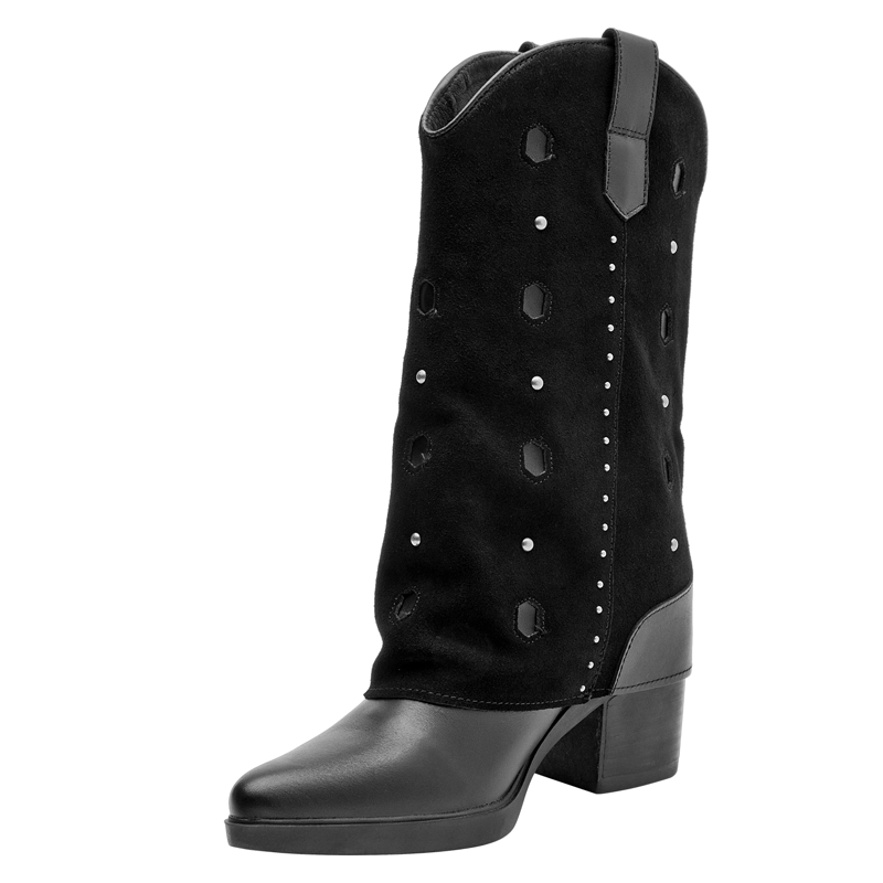 BOTA CASUAL MUJER ZAPPA - ZAM0145 | NEGRO - 6