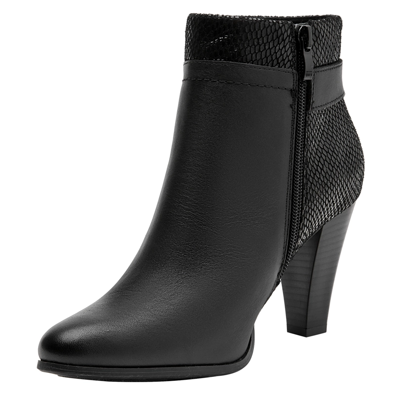 BOTIN CUERO MUJER BRUNO ROSSI - BRM0350 - 5