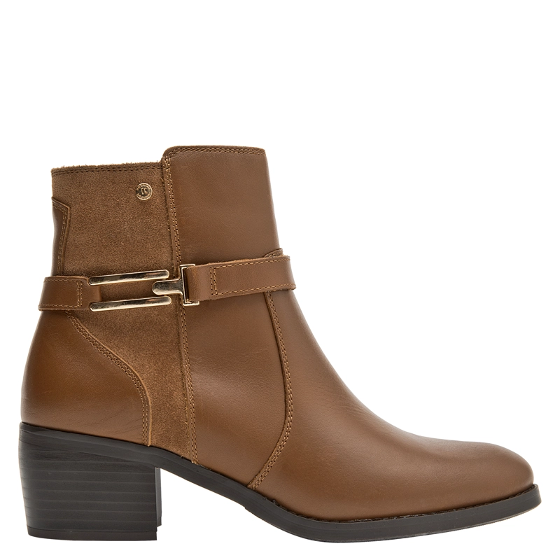 BOTIN CASUAL MUJER POLLINI - POM0239 | MARRON - 2