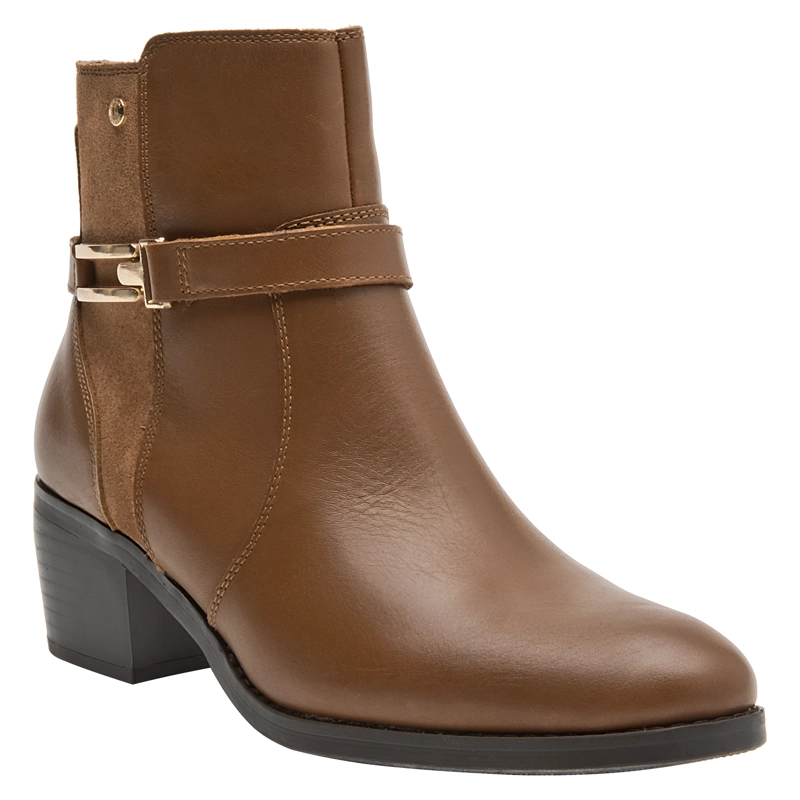 BOTIN CASUAL MUJER POLLINI - POM0239 | MARRON - 3