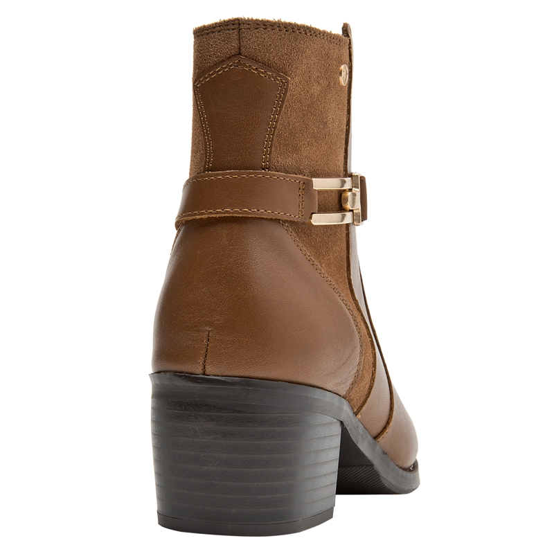 BOTIN CASUAL MUJER POLLINI - POM0239 | MARRON - 4