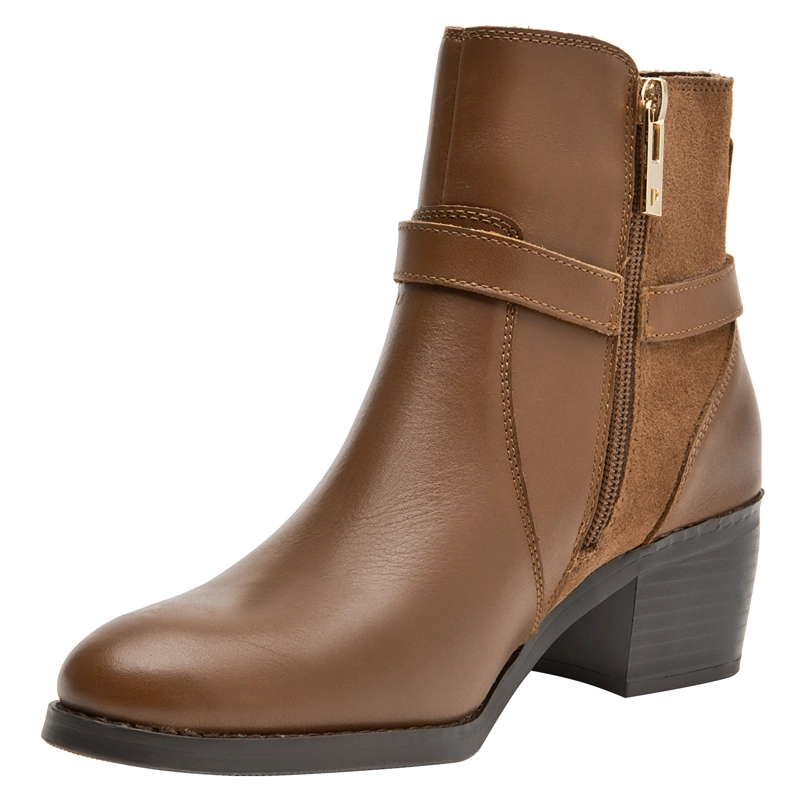 BOTIN CASUAL MUJER POLLINI - POM0239 | MARRON - 6