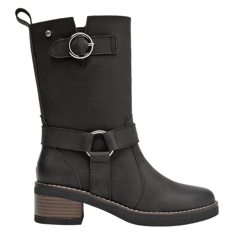BOTA CASUAL MUJER POLLINI - POM0185 | NEGRO - 1