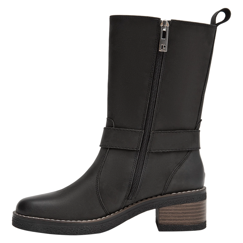 BOTA CASUAL MUJER POLLINI - POM0185 | NEGRO - 4