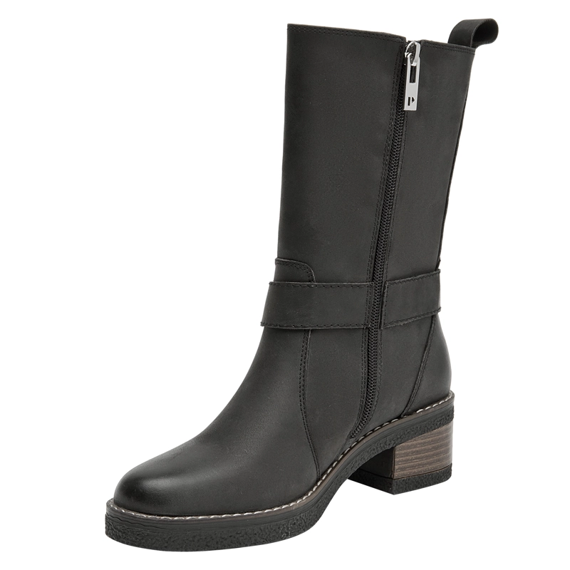 BOTA CASUAL MUJER POLLINI - POM0185 | NEGRO - 5