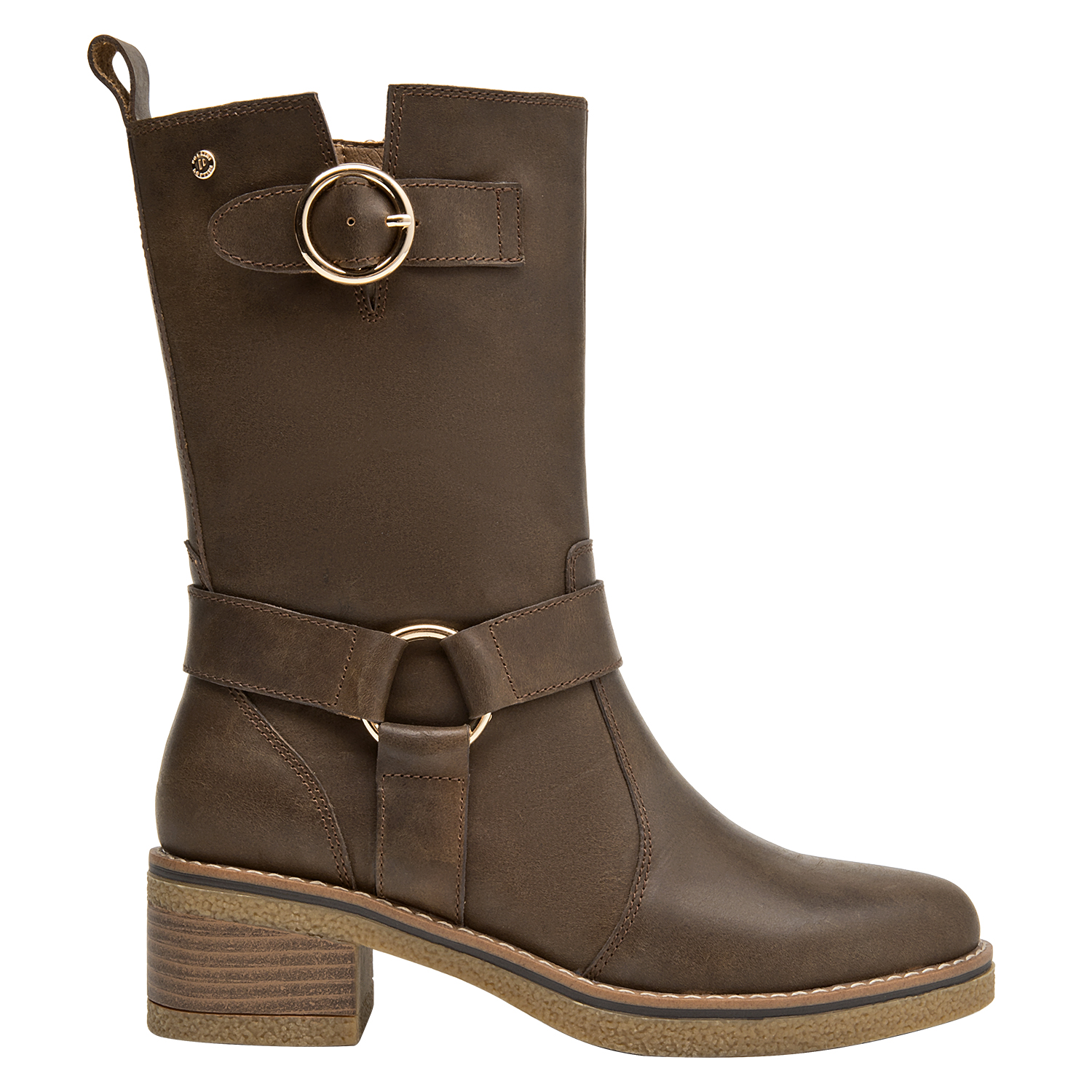 BOTA CASUAL MUJER POLLINI - POM0185 | NEGRO - 7
