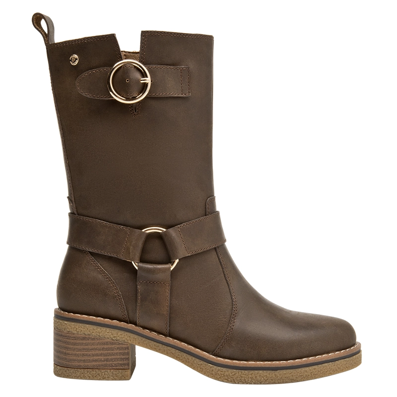 BOTA CASUAL MUJER POLLINI - POM0185 | NEGRO - 7