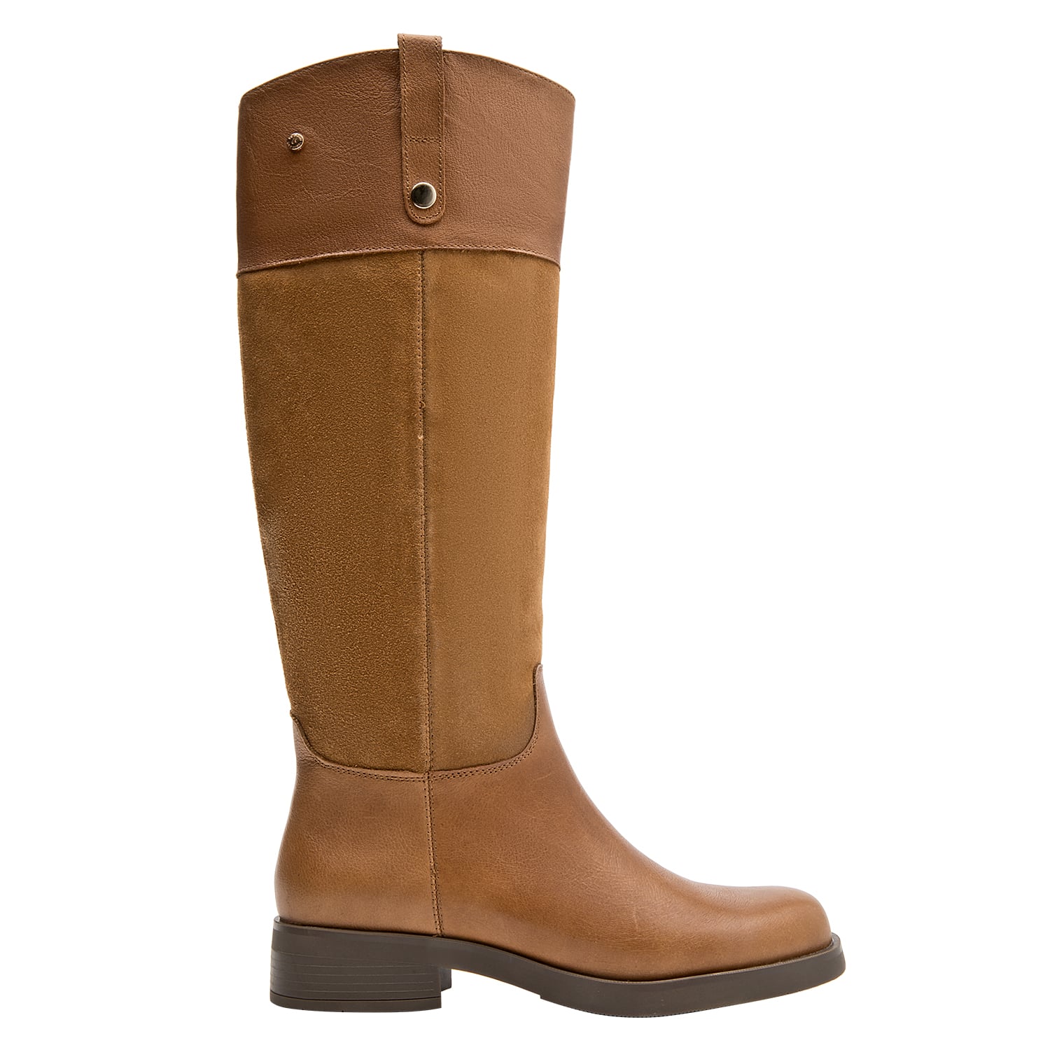 BOTA CASUAL MUJER POLLINI - POM0187 | MARRON CLARO - 1
