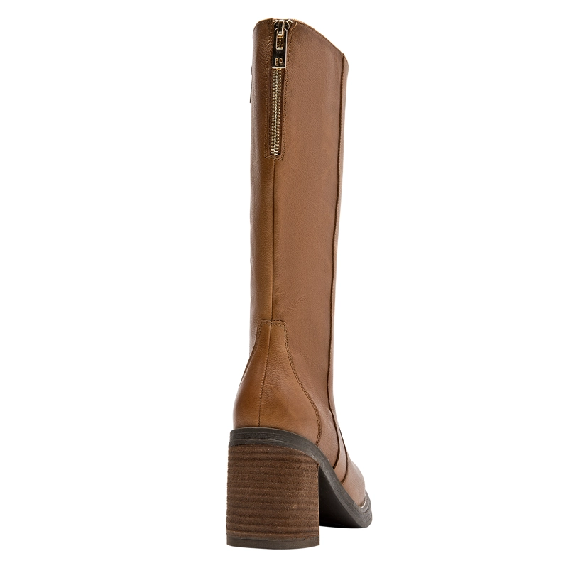 BOTA CASUAL MUJER POLLINI - POM0167 | MARRON CLARO - 3