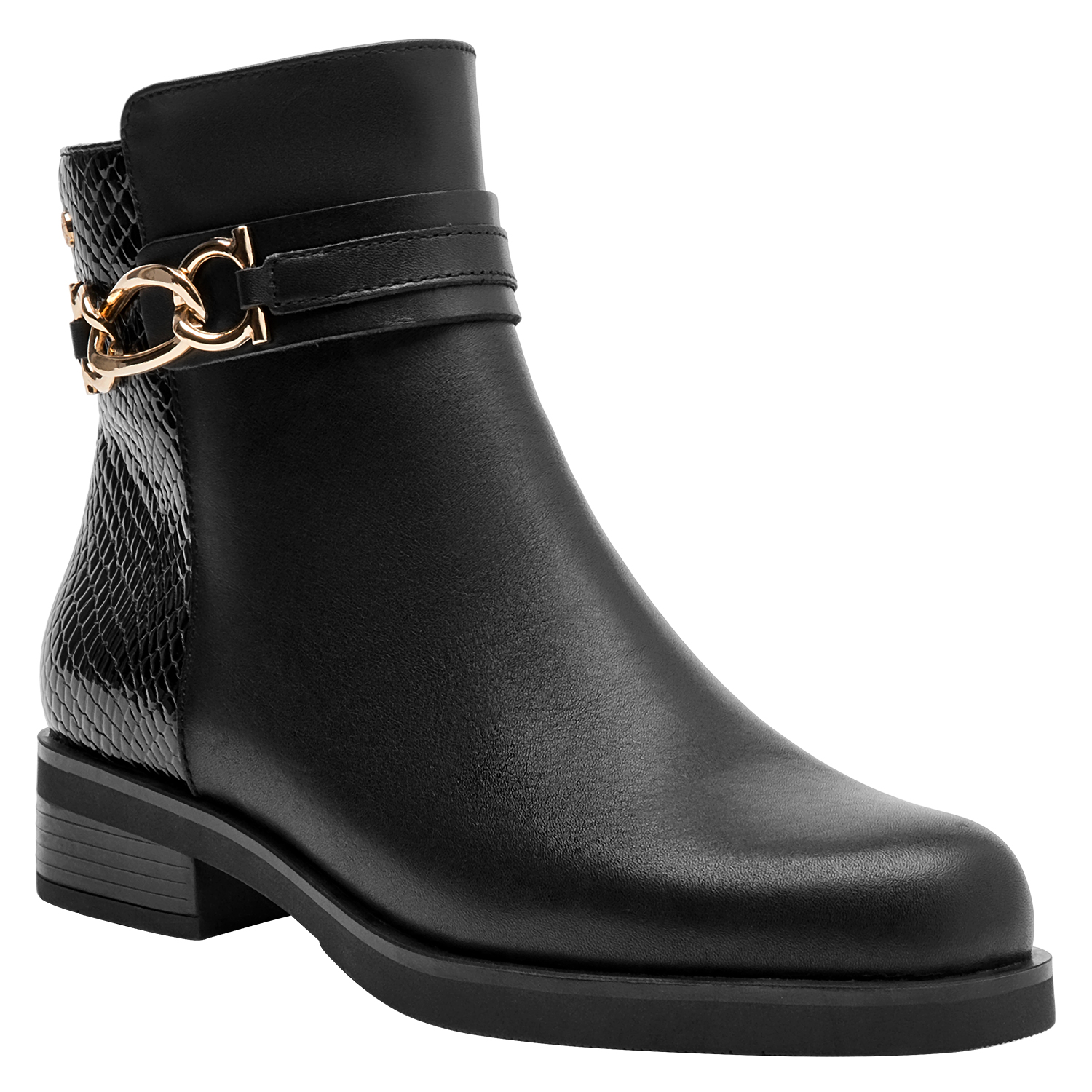 BOTIN CASUAL MUJER POLLINI - POM0186 | NEGRO - 2
