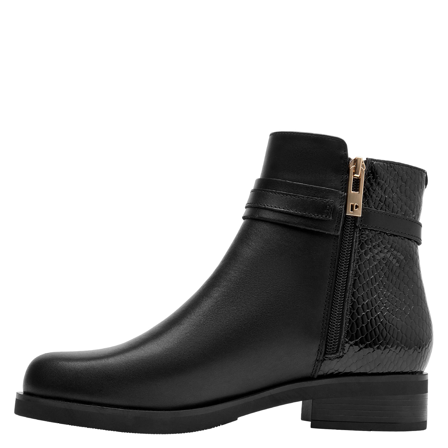 BOTIN CASUAL MUJER POLLINI - POM0186 | NEGRO - 4
