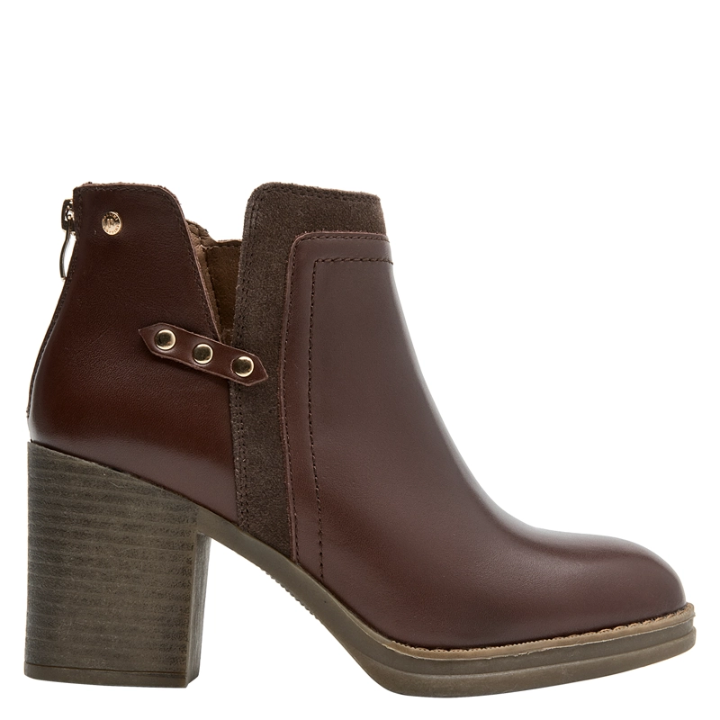 BOTIN CASUAL MUJER POLLINI - POM0273 | MARRON - 1