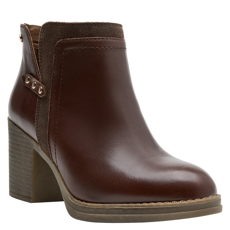 BOTIN CASUAL MUJER POLLINI - POM0273 | MARRON - 2