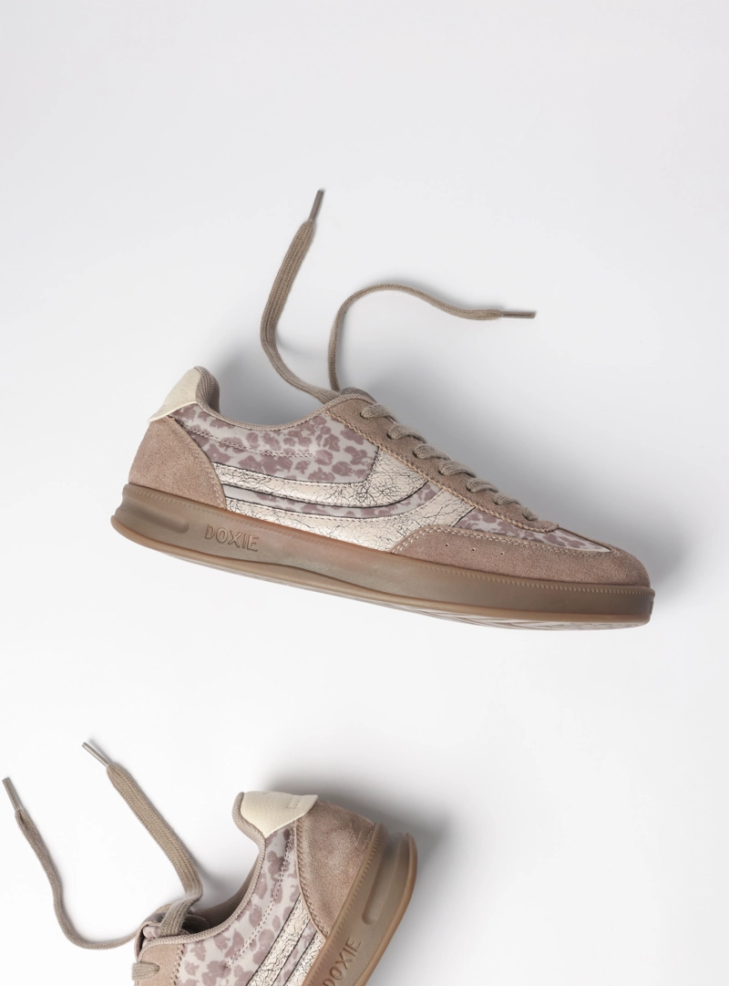 ZAPATILLA URBANA HARLEM MARRON CLARO DOXIE - DXM0001 - 3