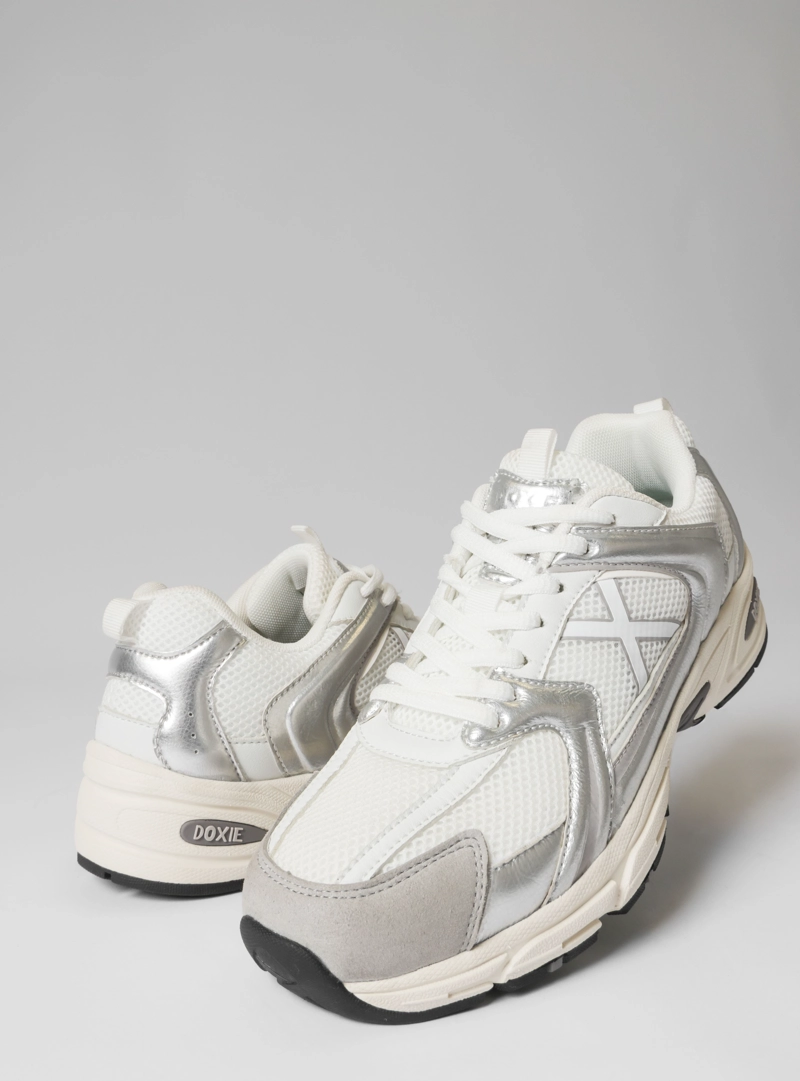 ZAPATILLA URBANA SHIBUYA PLATEADO DOXIE - DXU0004 - 2